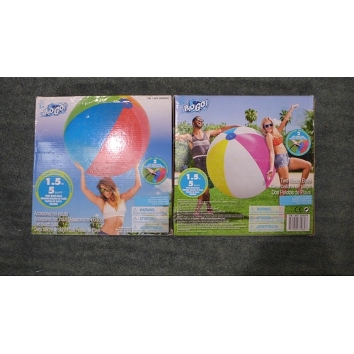 3299k - Five packs of two 1.5m beach balls - 10 balls in total , RRP £16.99 + vat each - * this lot attracts... 