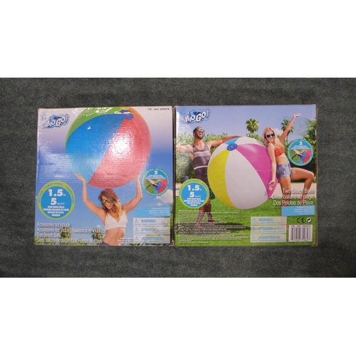 3299t - Five packs of two 1.5m beach balls - 10 balls in total , RRP £16.99 + vat each - * this lot attracts... 