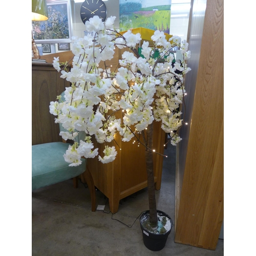 1385 - A LED lit white blossom tree (2628756)   #