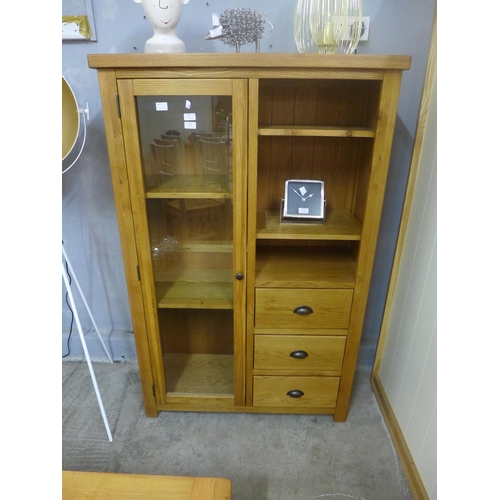 1455 - An oak combined display/bookcase (PGDBC-O)