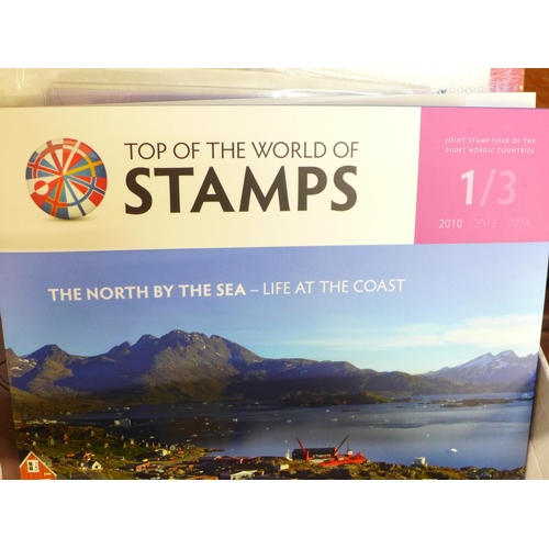 661 - Stamps; box of presentation packs and covers - worldwide