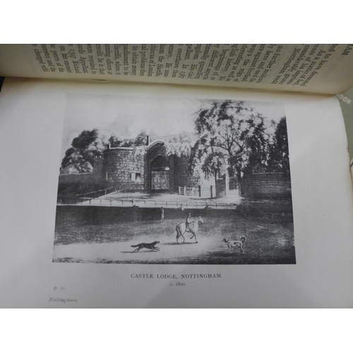 739 - A collection of Nottingham related books