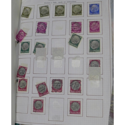 740 - Five albums of worldwide stamps