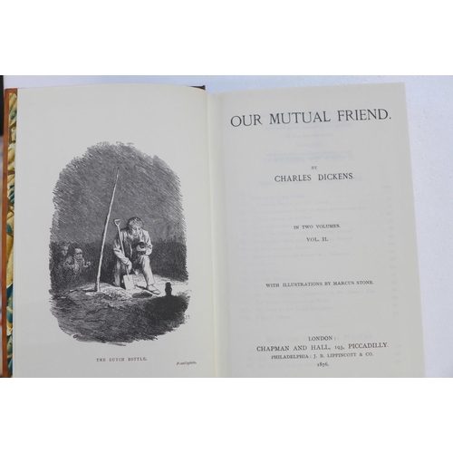 758 - A Fabbri reprinted editions of the Works of Charles Dickens (16)