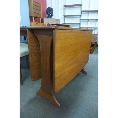 103 - A G-Plan teak drop-leaf table