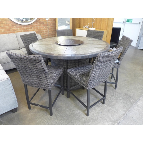 1586 - A seven piece dining set (294452) - RRP £1291.66 + VAT - This lot is subject to VAT