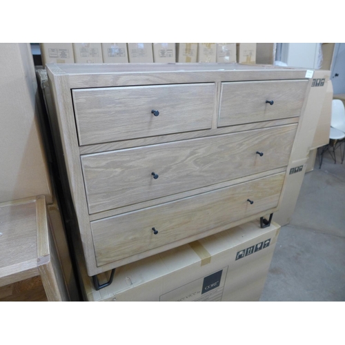 1687 - A Logan low chest of drawers