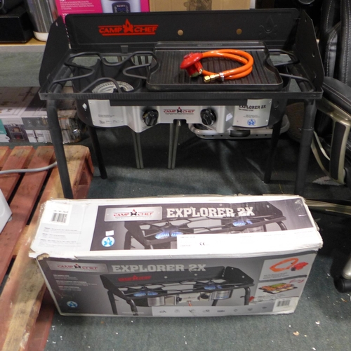 3307 - A Camp Chef Camp Stove, Rrp £116.99 + Vat     (192-274)  * This Lot Is Subject To Vat