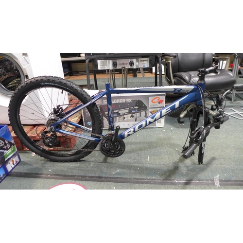 3308 - A Romet Rambler Mtb (V-Brake), no seat/no front wheel (incomplete), Rrp £199.99 + Vat    (192-55)  *... 