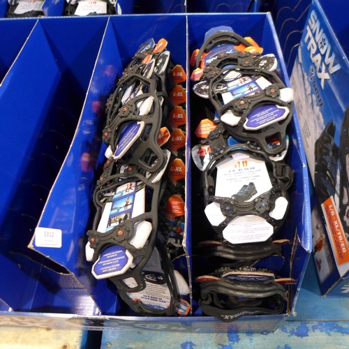 3312 - Twenty Packs Of Snowtrax Footwear (L-XL)             (191-265)               *This lot attracts VAT