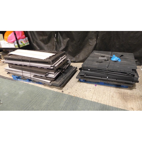 3360 - A Keter Oakland Shed (7.5 X 11.5) (no fixings), Rrp £799.99 + Vat    (192-286)  * This Lot Is Subjec... 