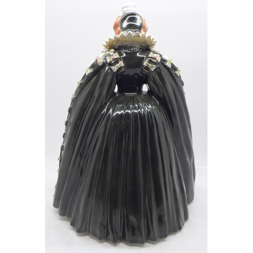 606 - A Royal Worcester figure of Queen Elizabeth I, with certificate