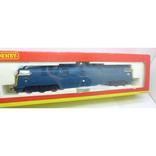 659 - Two Hornby and Mainline model engines, BR Co-Co Diesel Electric Class S2 Western Ranger and 6100 Cla... 