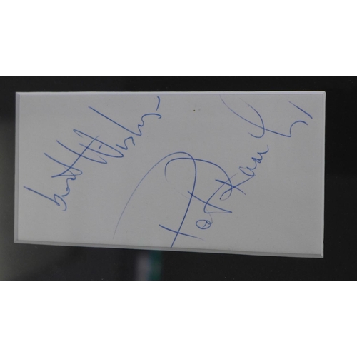794 - Film and TV celebrity signatures including Steven Seagal, Kate Blanchett with certificate of authent... 