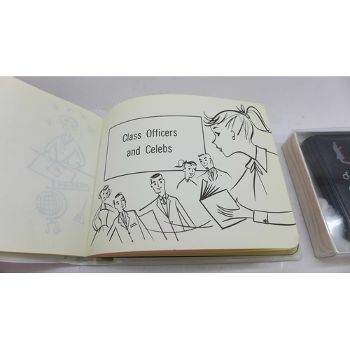 833 - American interest; Ben Casey autograph book and wallet