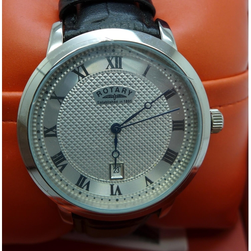 898 - A Rotary wristwatch, with box