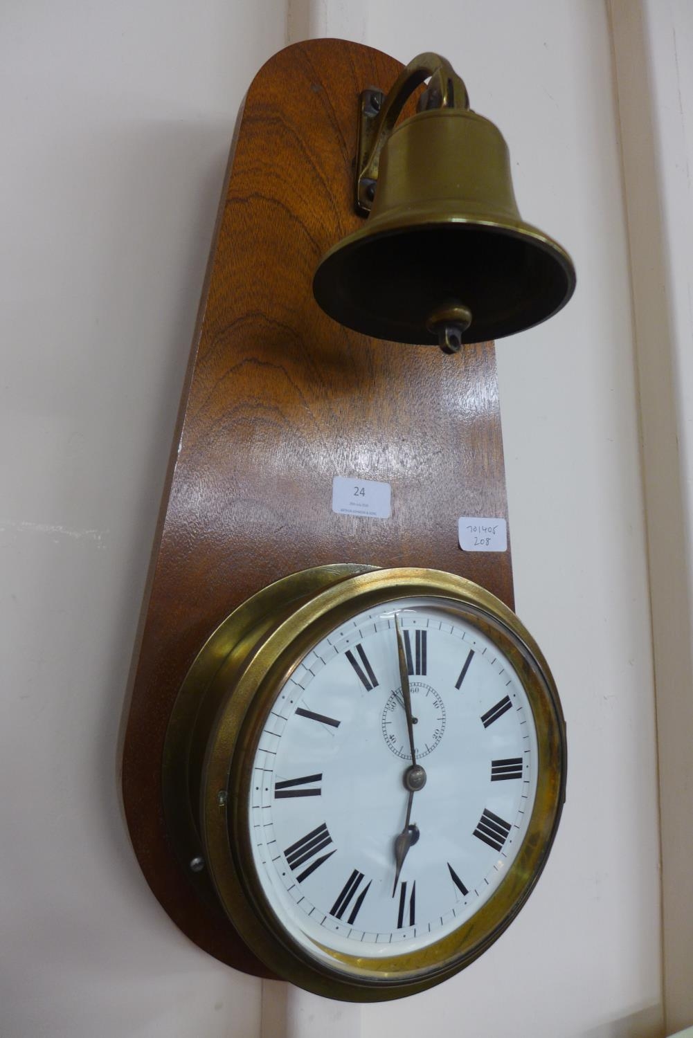 Brass Ship's Clock