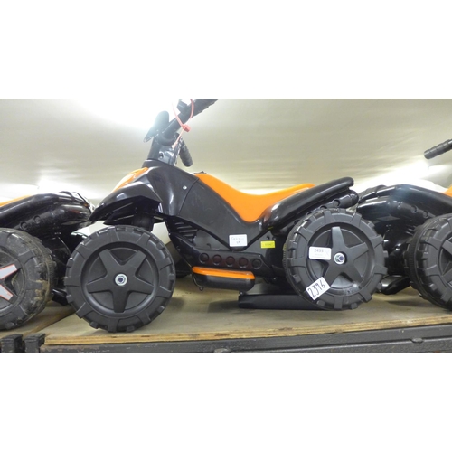 2396 - Battery operated children's quad bike - no charger