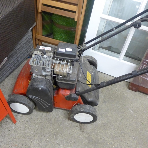 2436 - Apache petrol scarifier - no collector