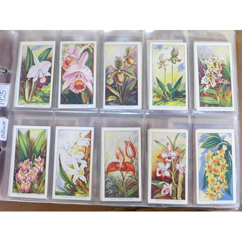 723 - An album of cigarette cards including John Player, Zoo Babies, Gilbert & Sullivan, Old Naval Prints,... 