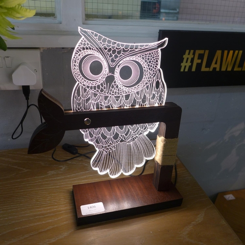 1405 - An owl table lamp (OTL49717)   #