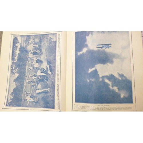 737 - 150 Editions of Le Panorama de la Guerre 1914-1919 French WWI magazines, issue in folders, issues 1 ... 