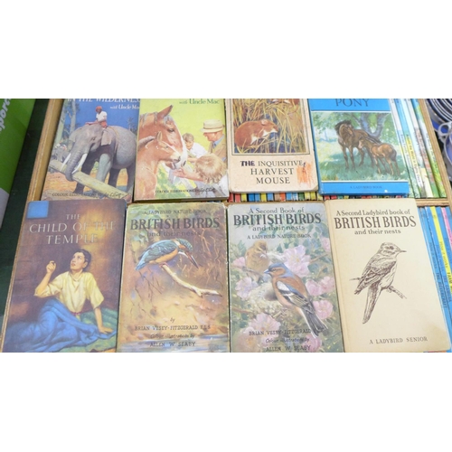 783 - A box of approximately 150 Ladybird books, 1950's to 1990's