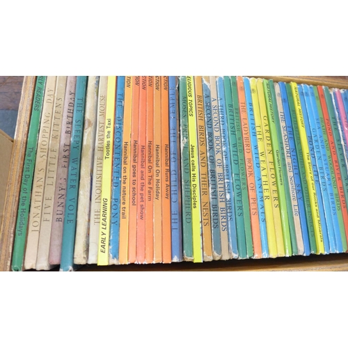 789 - A box of approximately 150 Ladybird books 1950's to 1990's and another box of thirty-two Ladybird bo... 