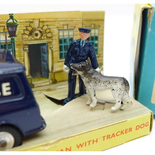 883 - A Corgi Toys Police Mini Van and Tracker Dog, 448, boxed