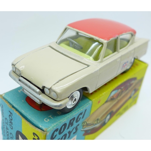 885 - A Corgi Toys Ford Consul Classic, 234, boxed