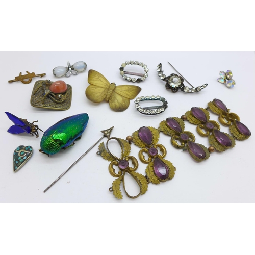 921 - Vintage jewellery, a/f