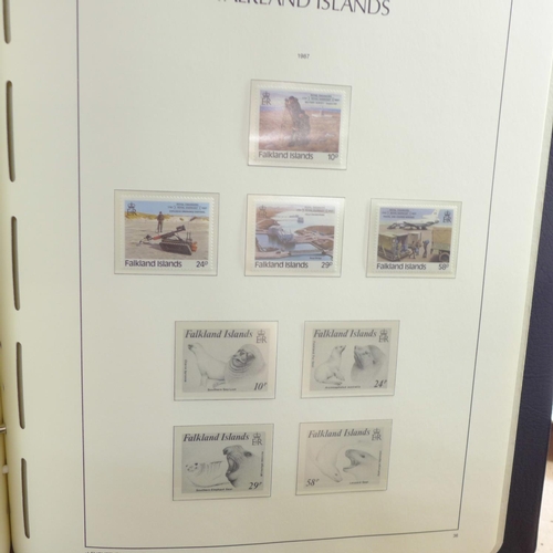 949 - Falkland Islands stamp collection (incomplete), mint and used, 1938-50 set to 2/6, 1952 set, fine mi... 