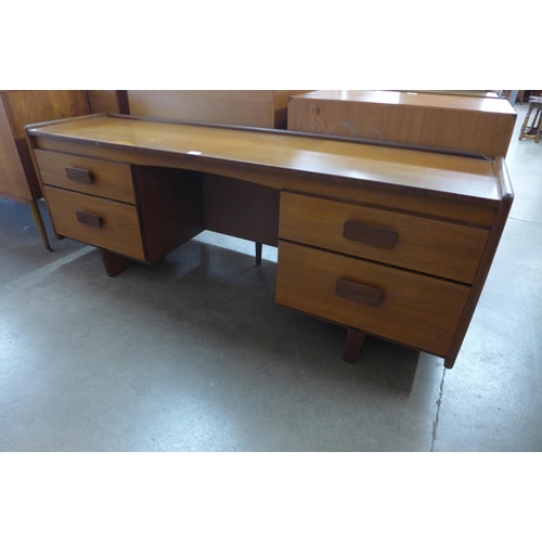 116 - A White & Newton teak desk