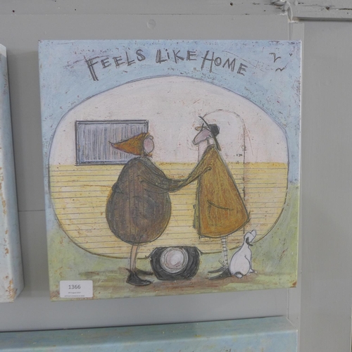 1366 - A Sam Toft print, 'Feels Like Home', 30cm x 30cm (WDC916677)   #