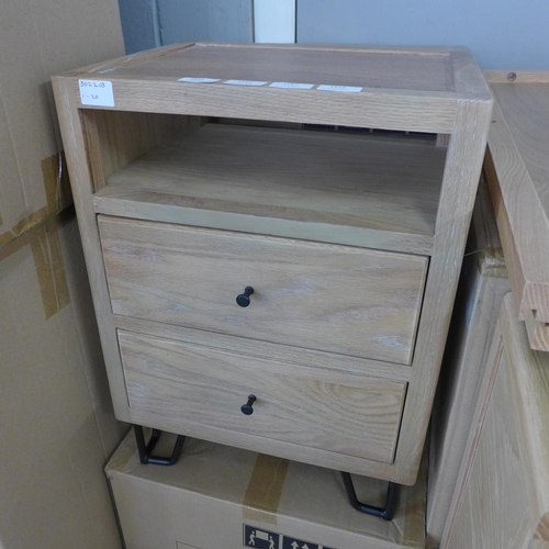 1616 - A Logan bedside table