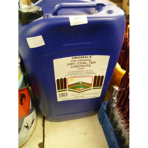 2020 - 20 Litre drum of Creoseal's dark creosote (Trade only) - * this lot is subject to VAT