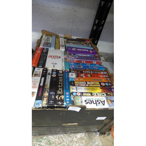 2113 - Box of DVD box sets - approx. 40 in total