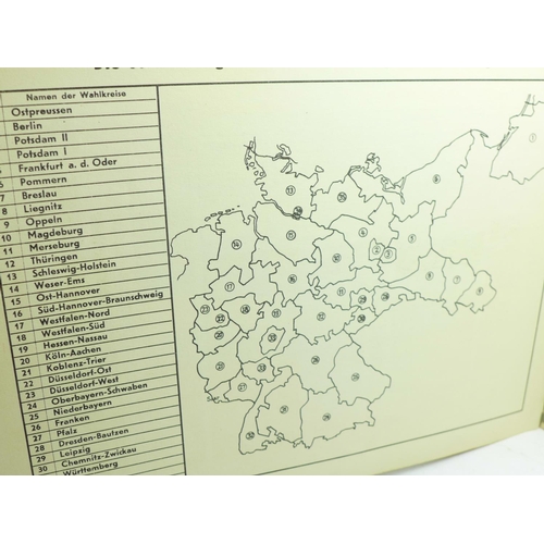 715 - A political book, Das Politische Deutschland Vor Hitler, 1945