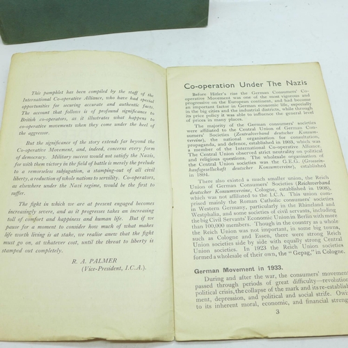 719 - A 1939 publication concerning German/Polish relations and a booklet, Co-operation Under The Nazis