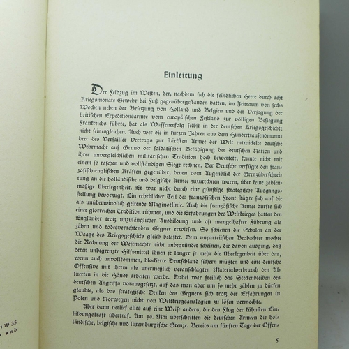 727A - One volume, Seiguber Frantreich, published by Zeitgeschichte-Verlag Wilhelm Andermann, in German