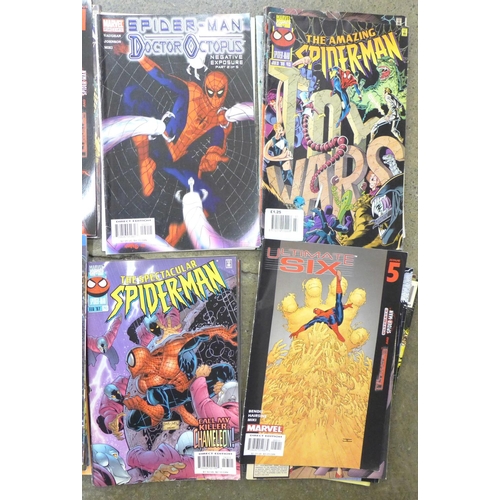 734 - Spiderman comics, etc. (42)