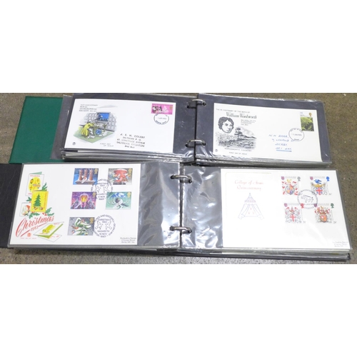 781 - An album of 68 GB first day covers 1965 to 1980 and 73 GB first day covers 1981 to 1986