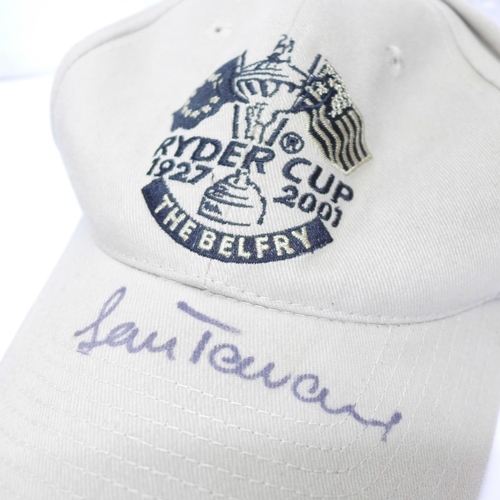 789 - Two golfing caps signed by Tom Watson, Brian Barnes, John McTear, Terry Gale circa 1989, the other c... 