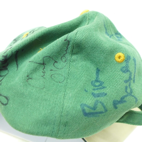 789 - Two golfing caps signed by Tom Watson, Brian Barnes, John McTear, Terry Gale circa 1989, the other c... 