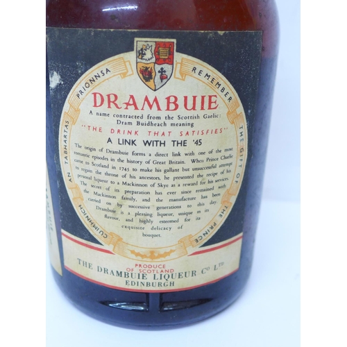 810 - One bottle, Drambuie, Prince Charles Edward's Liqueur