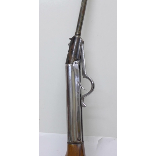 837 - A spring piston air rifle, .177 calibre