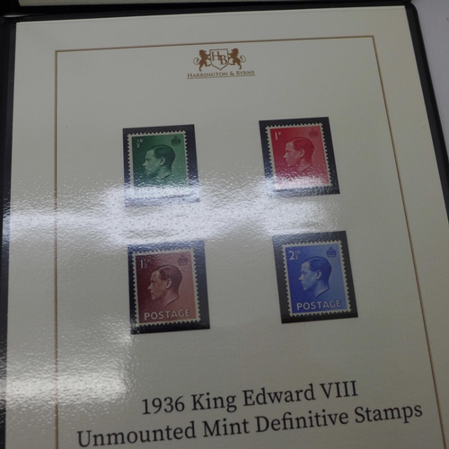 848 - Stamps;- Queen Victoria used stamp collection, 14 stamps in folder with Certificate of Authenticity,... 