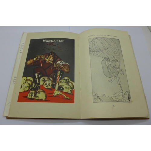 886 - A book, Spirit of The Soviet Union, posters and cartoons