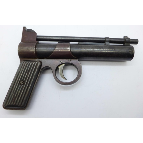 923 - A Webley Junior .177 calibre air pistol