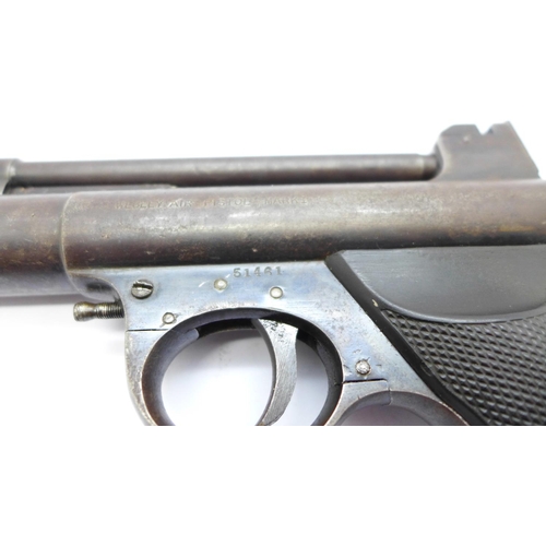 925 - A Webley Mark 1 .22 calibre air pistol